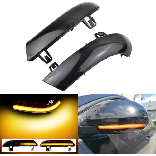 For Volkswagen Passat B6 Golf 5 GTI Variant Jetta MK5 Plus EOS Sharan For VW Dynamic Blinker Turn Signal LED Mirror Light