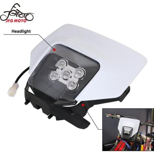 Motorcycle New LED Headlight Headlamp Head light For Husqvarna TE FE FC FX TX 125 250 300 350 450 501