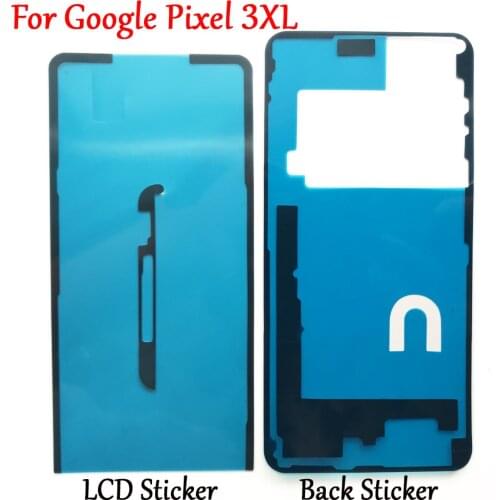 LCD Screen Adhesive Tape Back Cover Frame Sticker Glue For Google Pixel 3XL 3 XL Replacement Door Housing Fast Ship