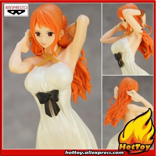 100% Original Banpresto Glitter & Glamours Collection Figure - Nami Movie Style (White Dress ver.) from "ONE PIECE FILM GOLD"