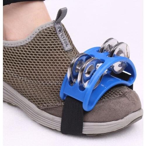 Foot bell foot step rattle percussion accessories installation foot foot tambourine kahong drum companion
