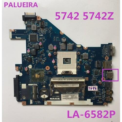 PALUBEIRA MBR4L02001 laptop Motherboard for Acer aspire 5742 5742Z PEW71 L01 LA-6582P mainboard with HDMI port tested work