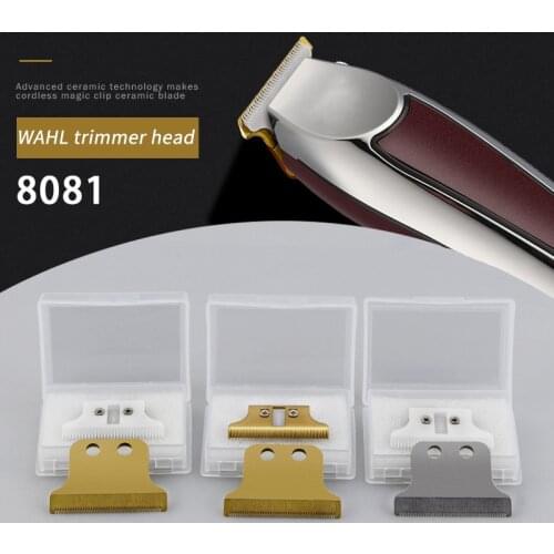 Metal cutter head for WAHL8081 hair clipper trimmer replacement blade clipper cutter ceramic blade haircut tool accessories