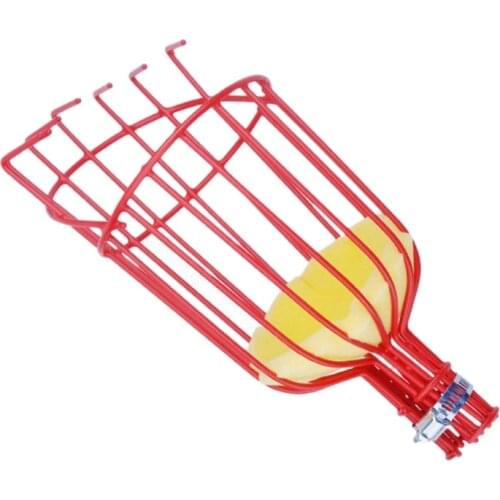 Outdoor Deep Basket Garden Tools Fruit Picker Head Metal Fruit Picking Tools Fruits Catcher Harvest Picking