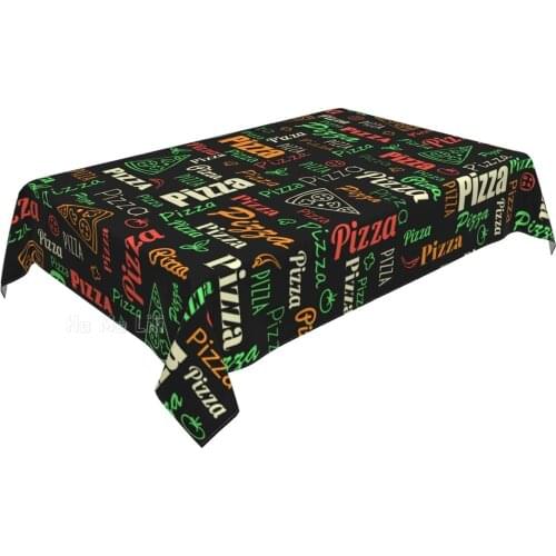 Rectangle Tablecloth Waterproof Washable Reusable Table Cover Cloth For Dining Room Kitchen Picnic Home Decor