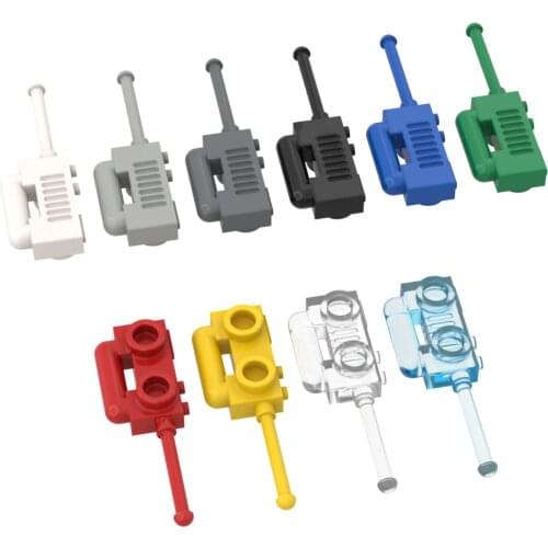 BuildMOC 3962 walkie talkie 28924 For Building Blocks Parts DIY Construction Classic Brand gift Toys