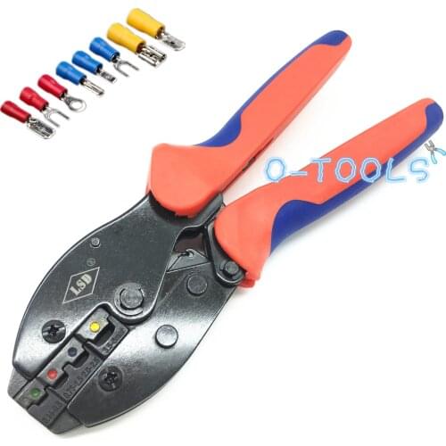 Hand crimping tools for cable insulated terminals 0.14-6mm2 heat shrink butt wire connectors crimping pliers LY-04C crimper