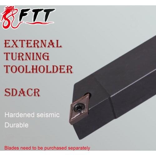 SDACR1212H11 SDACR1616H11 SDACR2020K11 External Turning Toolholder CNC Lathe Bar Cutting Tool Machine For DCMT11 Carbide Insert