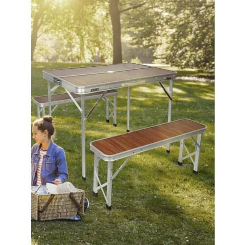 Outdoor Camping Table Chair Set Portable Foldable Desk Furniture Computer Bed Aluminium Hiking Climbing Picnic Folding Tables