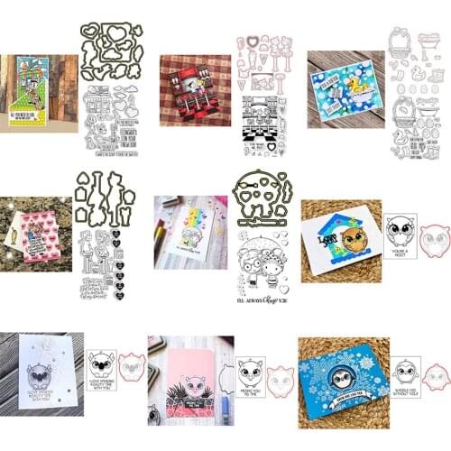"You Are Sweet" love Metal Cutting Dies& Coordinating Stamps For Scrapbooking Craft Die Cut Card Making Embossing Photo Album