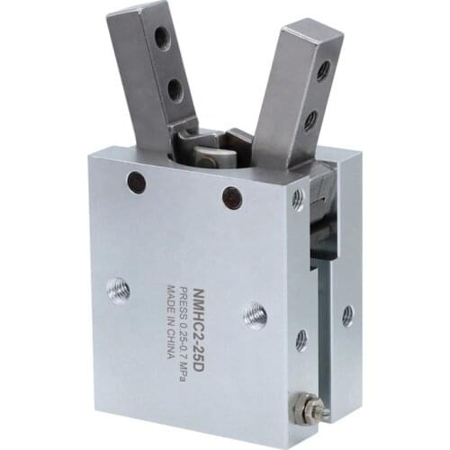 Angular Air Gripper Claw Pneumatic Cylinder Robot Gripper MHC2 Series MHC2-10D MHC2-20D MHC2-25D MHC2-16D