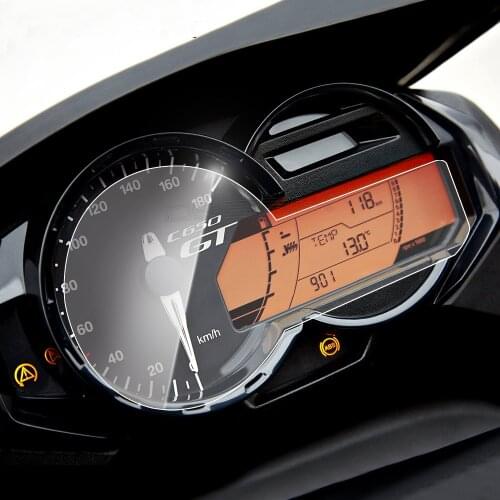 2 Set Motorcycle For BMW C650GT 2012 2013 2014 2015 2016 Cluster Scratch Protection Film Screen Protector TPU C650 GT C 650 GT