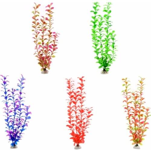 1 Pcs Simulation Artificial Plants Water Grass Aquarium Fish Tank Decoration Landscape Ornament Plastic Aquatic Plant