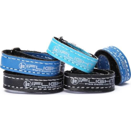10pcs iFlight 10mm width 10x100mm/130mm/150mm Microfiber PU Leather Battery Straps/Non-slilp Strap Belt Iron buckle for FPV part