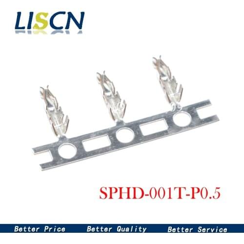 100PCS JST Connector SPHD-001T-P0.5 Tinned Female Terminal Wiring Pin