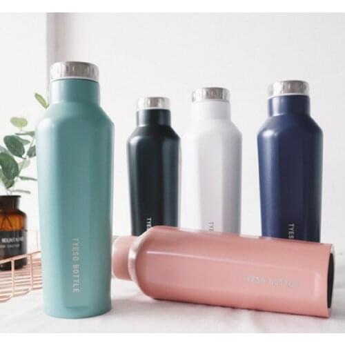 500ml stainless steel thermos business vacuum thermos bottle portable hot water cup coffee tea milk travel cup gift cup