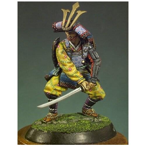 Resin Figure 1/32 ancient stand man with sword (with base ) Model Unassambled Unpainted Figure Building Kit