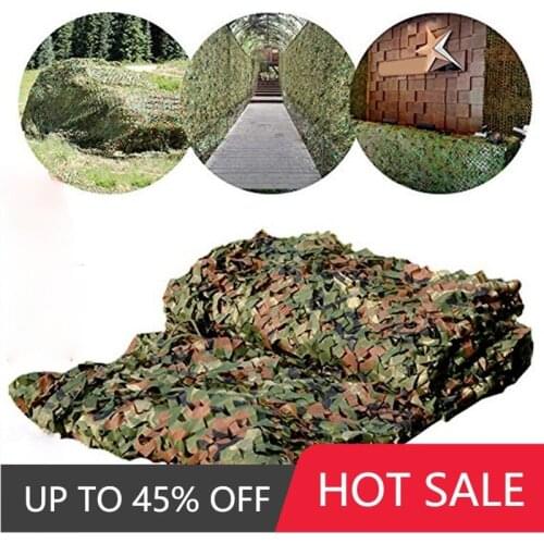 Military Hunting Camouflage Nets Forest Army Training Camo Car Compensation Tent High Concealed Awning In The Field Shade Camp