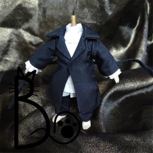 Cosmile Bungo Stray Dogs akutagawa ryunosuke 1/12 BJD OB11 handmade informal dress doll clothes costume cosplay cos Gift Limit