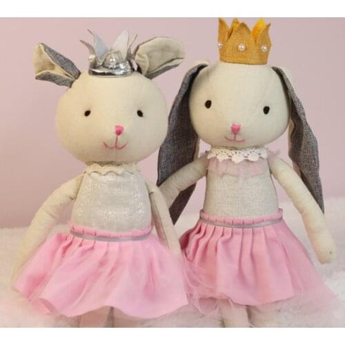 Bunny plush toys stuffed animals easter rabbit kawaii plush doll princess Christmas gift
