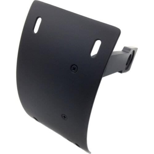 Motorcycle Side Curved Mount License Plate Tag Holder Bracket fit For 2002-2005 03 04 Yamaha Warrior / V-Max 1200 All Years