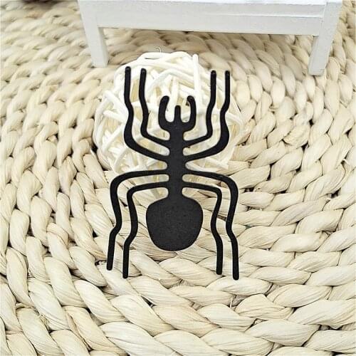 Deguang creative paper cutting machine metal scrapbook creative DIY greeting card 3D Halloween Spider 2020 NEW