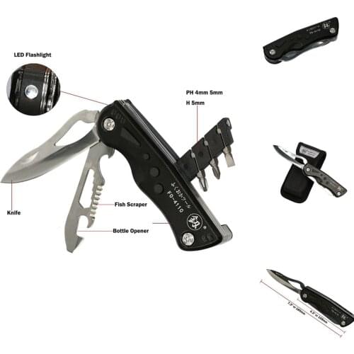 Multi Knife Tool Portable Outdoor Multi-functional / Multi-Purpose Tool Kit