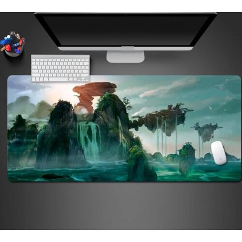 Fashion Creative Advanced Animation Mouse Pad Hot Selling Cool Anti-Skid Game Rubber Pad Office Special Computer Keyboard Mats