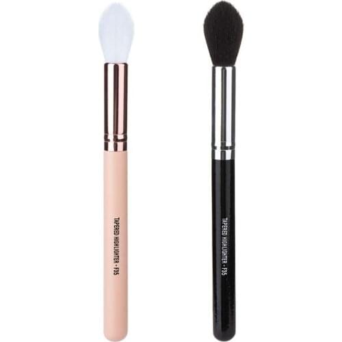 New Professional Highlight Brightening Brush Perfect Fluffy Face Powder Bronzer Brush Eyes Blending Cosmetic Tools Makeup Brush