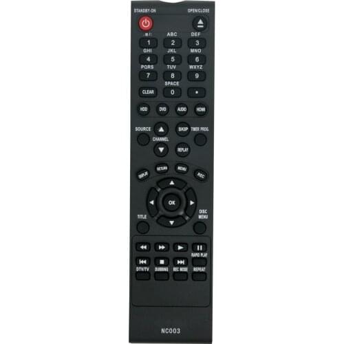 New NC003 NC003UD Remote control for Magnavox MDR533H MDR535H MDR537H MDR515H MDR533H/F7 MDR535H/F7