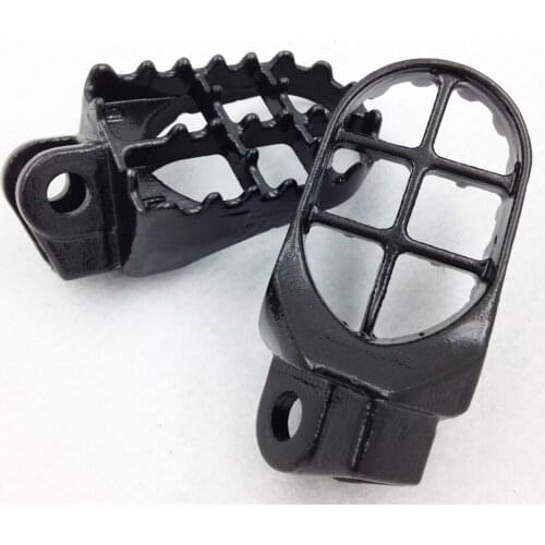 Aftermarket free shipping motorcycle parts Motocross Foot Pegs For Suzuki RM125 250 RMX250 DR-Z Kawasaki KLX400R KX500 GRAY