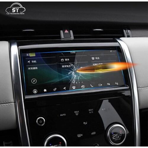 Car GPS Navigation Screen Protector Tempered Glass Protection Film Reinforced for Land Rover Discovery Sport 2020 Accessories