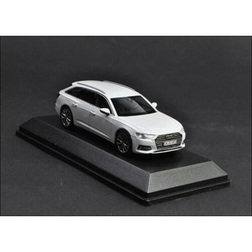 1/43 Scale Audi A6 Avant 2018 White Diecast Car Model Toy Collection Gift