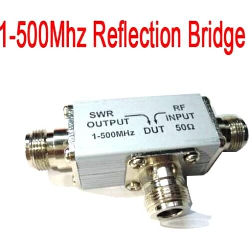1-500MHz reflection Bridge Standing VSWR Wave/SWR /RF/ Directional /Bridge FOR RF network measurement