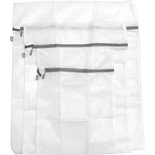 3PCS/Set Mesh Laundry Bag Net Laundry Basket Laundry Bags for Washing Machines Mesh Laundry Wash Bags Clothes Protection Net