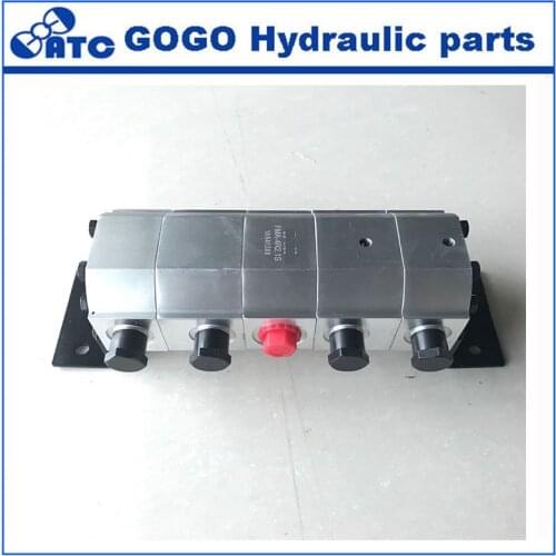 4 sections desktop 3 sections hydraulic gear flow divider FMA-4R FMA-4R-2.1S FMA-4R-4.2S FMA-4R-8.8S