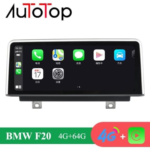 AUTOTOP Wireless CarPlay Android 10 Car Multimedia Player For BMW 1 Series F20/F21 2013-2017 NBT Car Stereo Autoradio GPS Navi