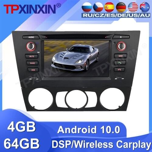 64G For BMW 3 Series 2005 2006 2007 2008 - 2019 Android Car Radio Tape Recorder video Multimedia Player GPS Navigation HD Screen