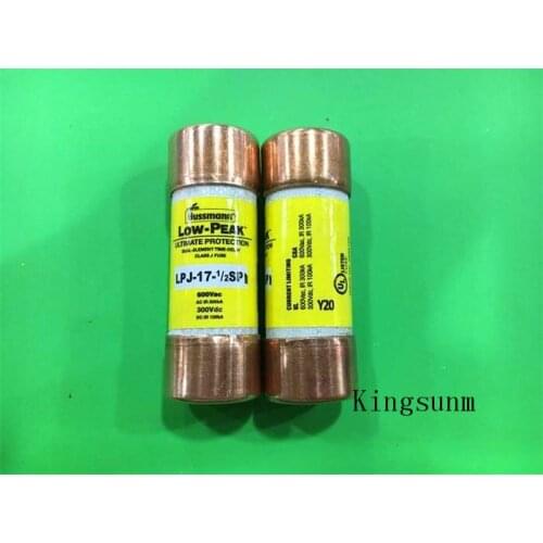 Free shipping 5pcs LPJ-17 1/2SP delay fuse 21X57MM BUSS LOW PEAK genuine 17.5A