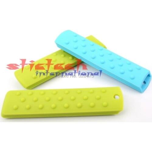 By dhl 100pcs Saucepan Holder Sleeve Slip Cover Grip Cookware Parts Cookware Parts Unique Kitchen Silicone Pot Pan Handle