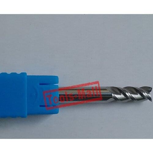 1pc 10mm D10*45*D10*100-HRC50 3 Flutes Milling cutters for Aluminum CNC Tools Solid Carbide CNC flat End mills Router bits