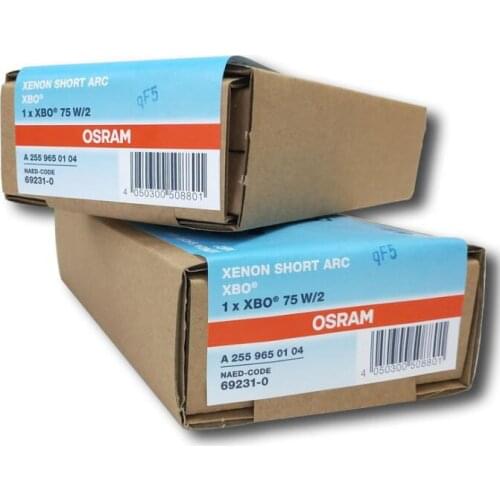 Short arc xenon lamp OSRAM XBO 75W/2 fluorescent microscope bulb projector bulb