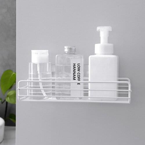 Kitchen Spice Jar Rack Cabinet Shelf Gadget Supplies Bathroom Rack Kitchen Organizer Wall Mount Bracket Wall Storage Rack