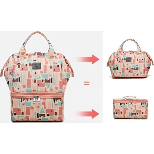 Backpack for Mom Multifunctional Oxford Waterproof Nappy Bag For Pregnant Women Messenger Bag Mommy Bag Travel Snack Diaper Bag