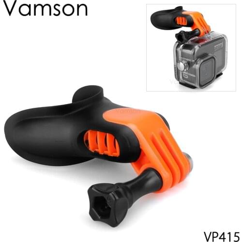 Vamson for Go Pro 9 8 7 6 5 4 Camera Accessories Kit for Surfing Swimming Diving Silicone Braces VP415