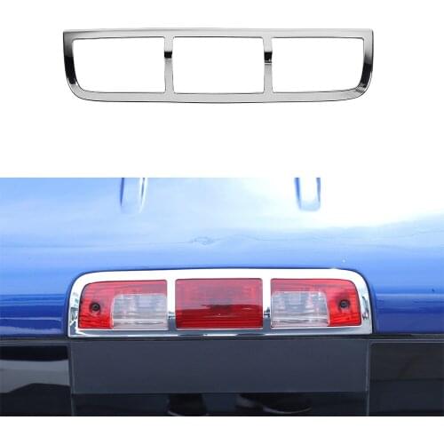 New ABS Car Trim For Dodge Ram 2010-2017 High Position Brake Light Lamp Frame Styling Exterior Auto Molding Accessory