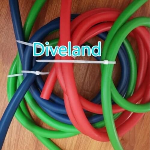 100% Brand New 5/8" speargun bands 16mm spearfishing band sling DIY rubber tube spear gun nature pure latex bands tubes