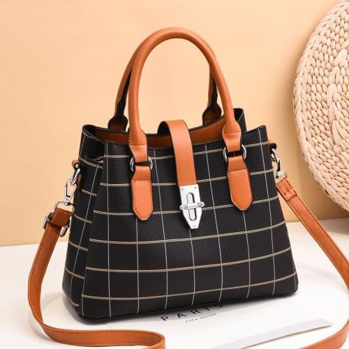 New Retro Handbags 2020 Autumn and Winter All-match Messenger Bag Female Atmospheric Handbag Fashion Large-capacity Shoulder Bag