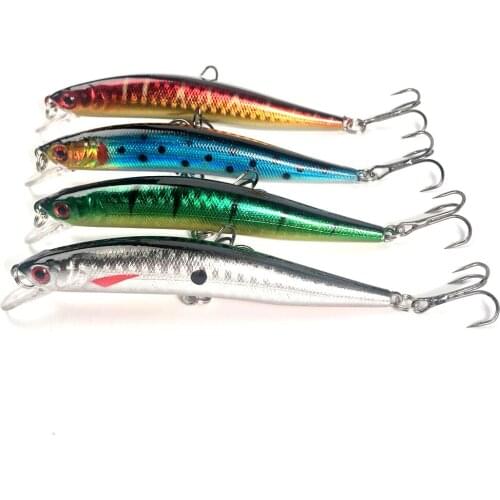 Suspending Minnow Lure Hard Bait 10cm/8.1g Baits Wobblers good action professional Fishing Tackles artificial
