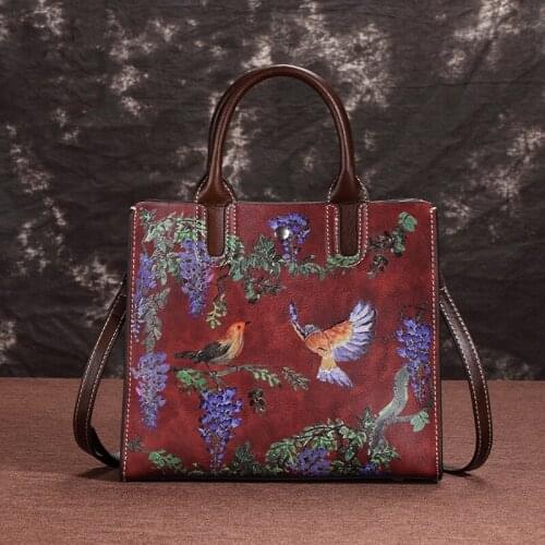 Casual Genuine Leather Tote Bag Luxury Handbags Women Bags 2021 New Handmade Large Capacity Shoulder Crossbody Bags Sac A Main